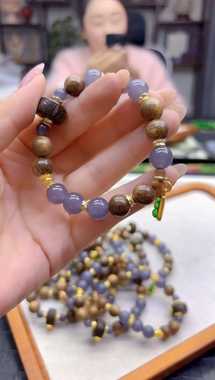 未镶嵌手链和田玉DIY款S953