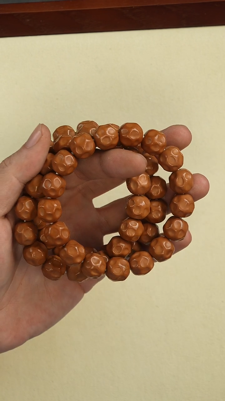 文玩核桃手串尺寸1.3左右无相猴头