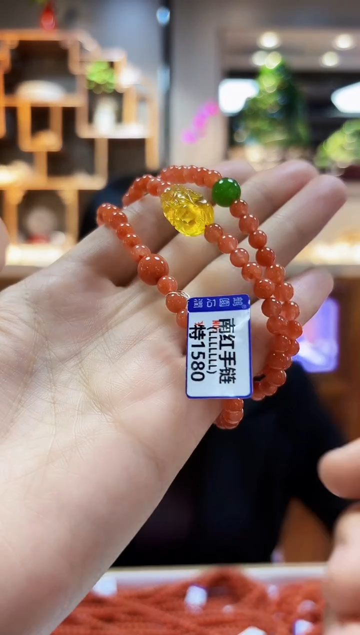 【闪购商品】南红玛瑙手链未镶嵌手链