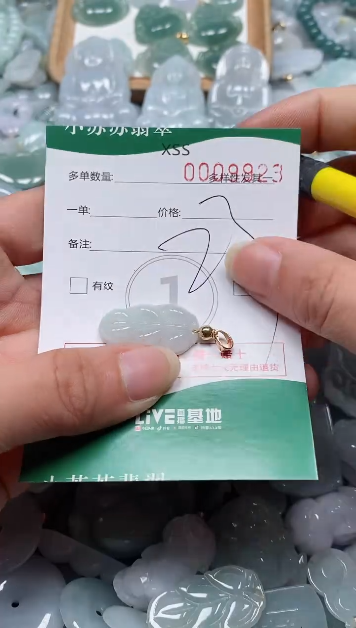 【闪购商品】翡翠颈饰未镶嵌闪购商品0009923