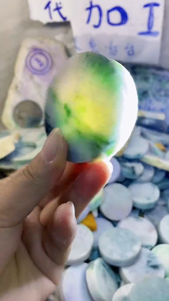 裸石翡翠纯天然A货翡翠186