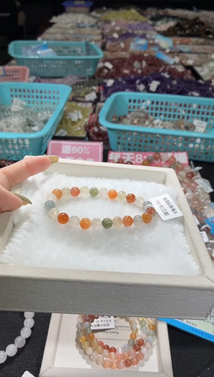 未镶嵌手链水晶314号 多样性发一Z  7+