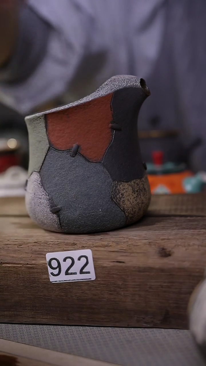 【闪购商品】瓷片设计师款 广州美术学院 陈启振 公道杯