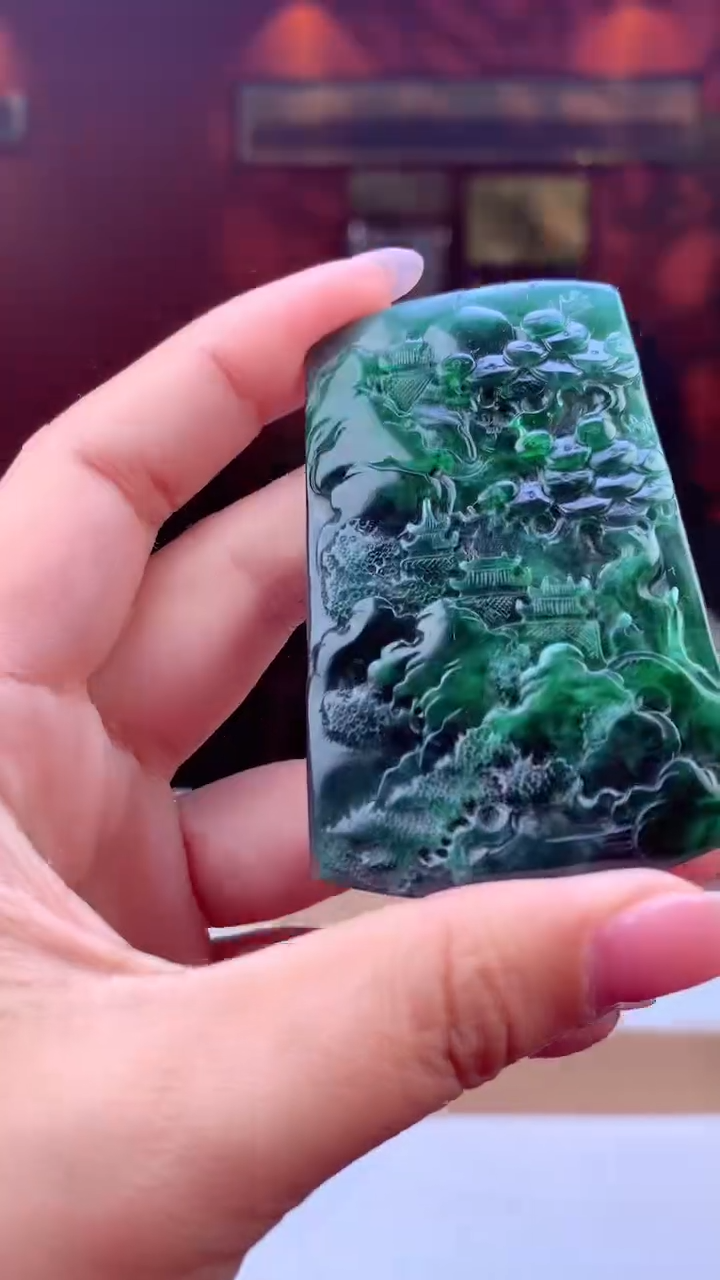 【闪购商品】定制翡翠未镶嵌天然A货翡翠（拍一发一)