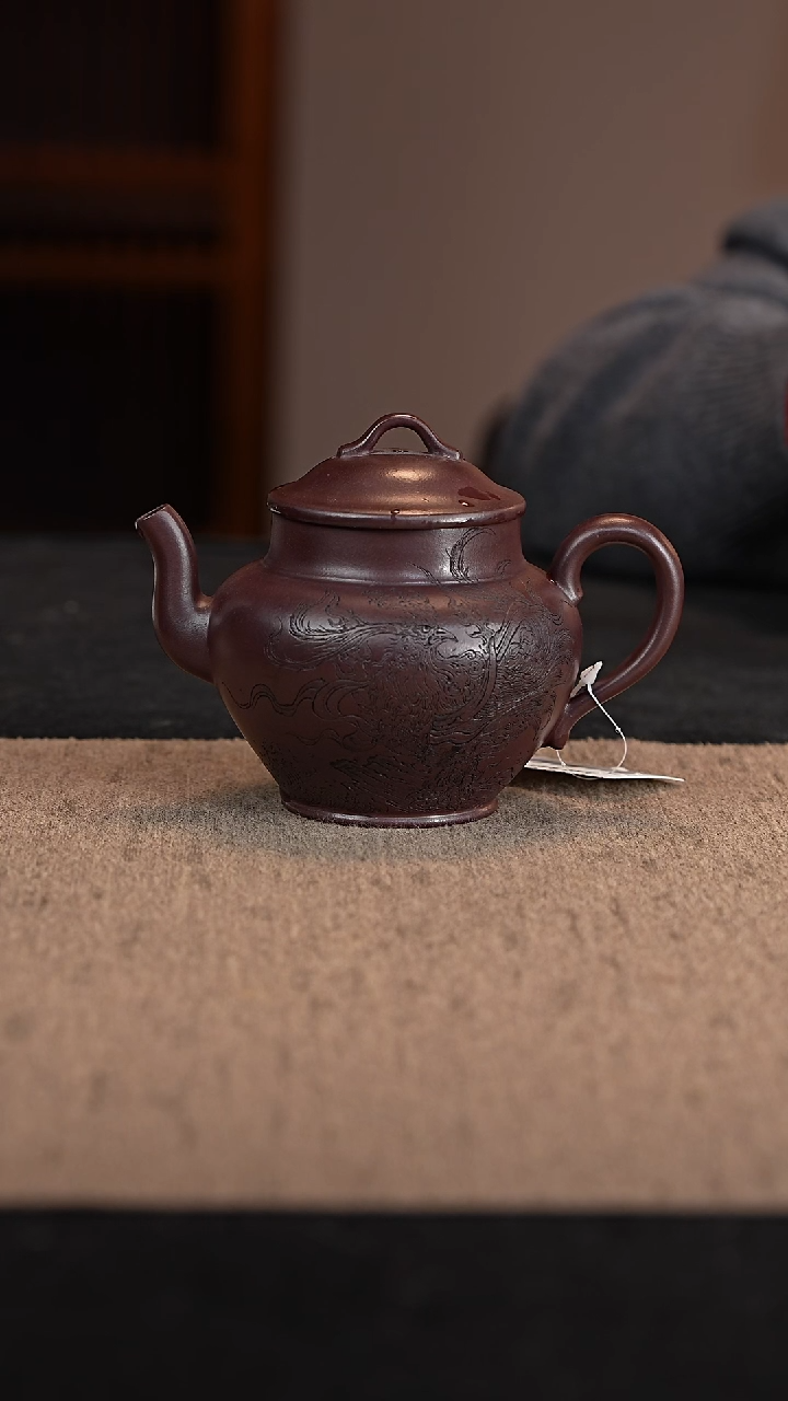 【闪购商品】紫砂茶壶金龙血饮月