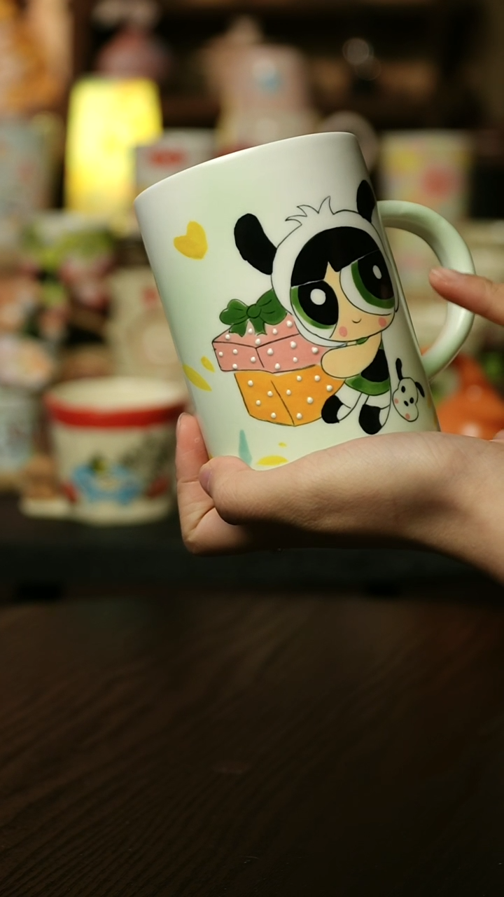 【闪购商品】杯子陶瓷景德镇高温釉下彩&A823