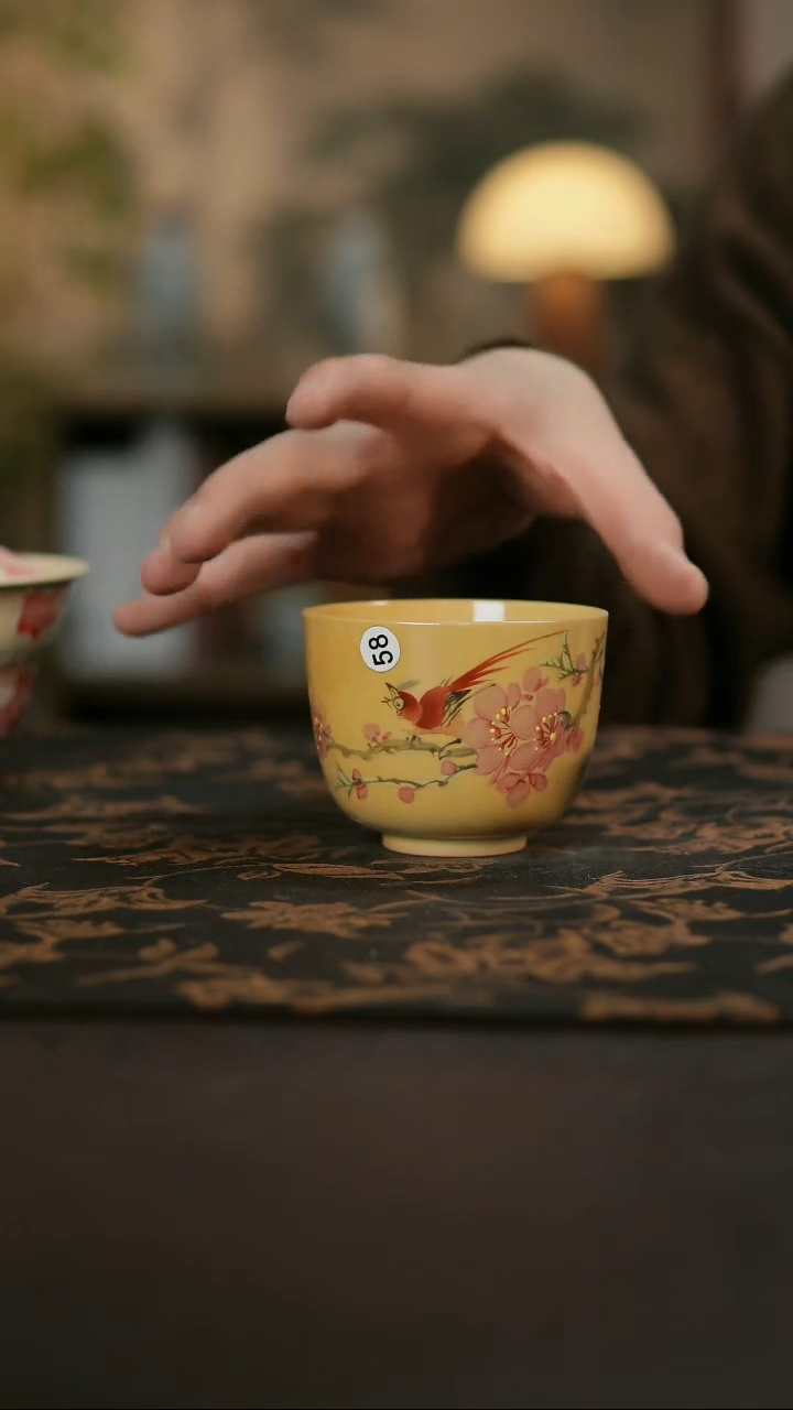 景德镇陶瓷杯碗柴烧多人