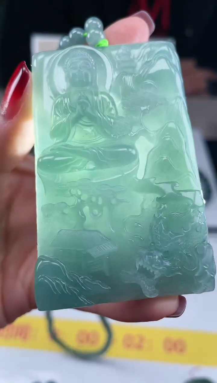 【闪购商品】定制翡翠未镶嵌不退不换CMH1件-A