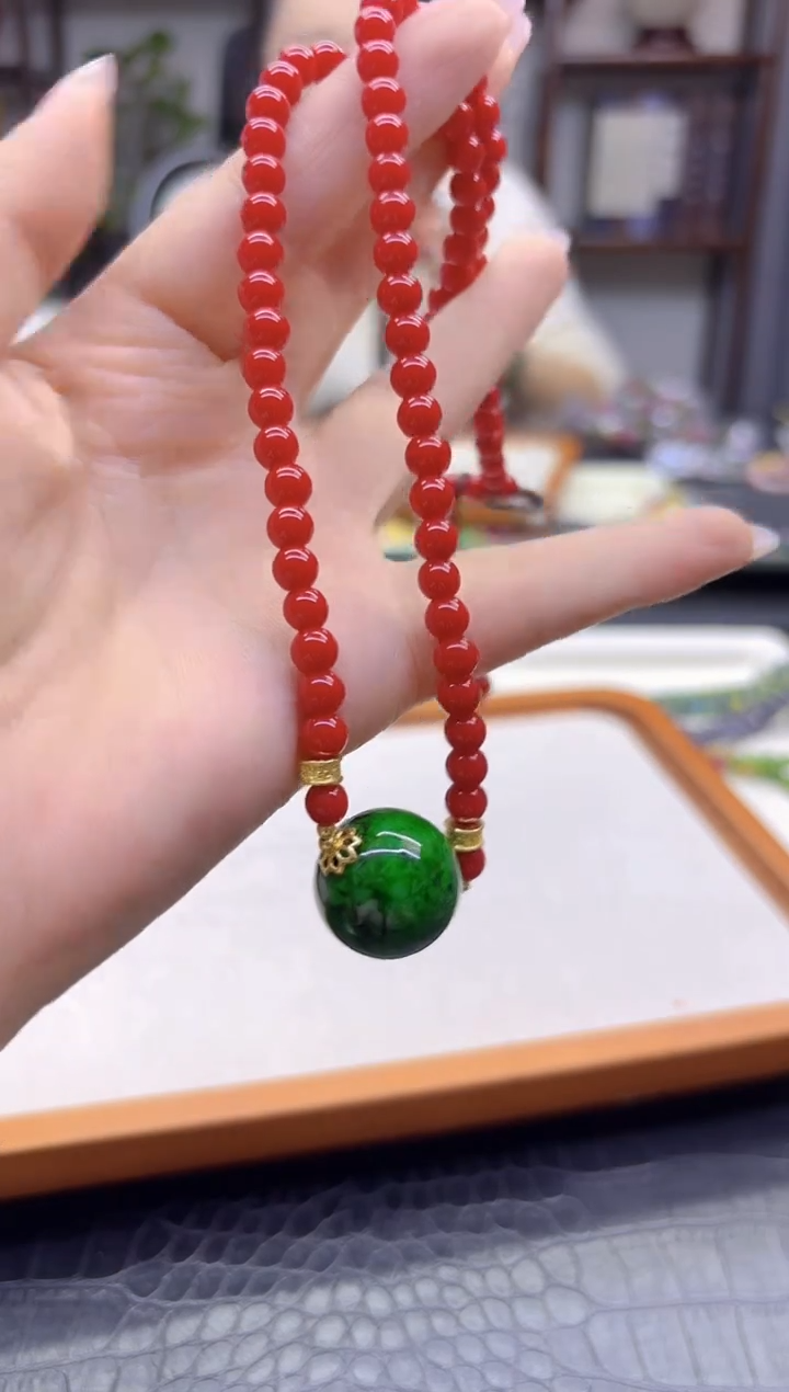 未镶嵌颈饰玛瑙/玉髓DIY款X790