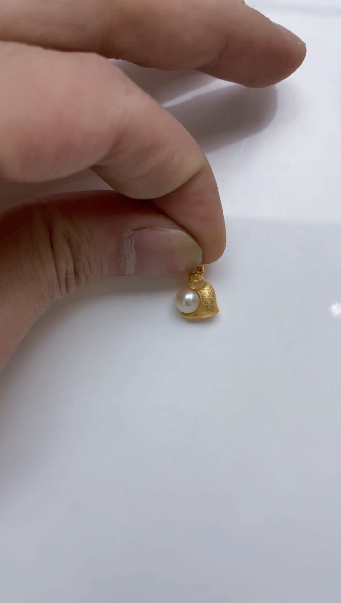 颈饰银S925镶嵌海水珍珠  