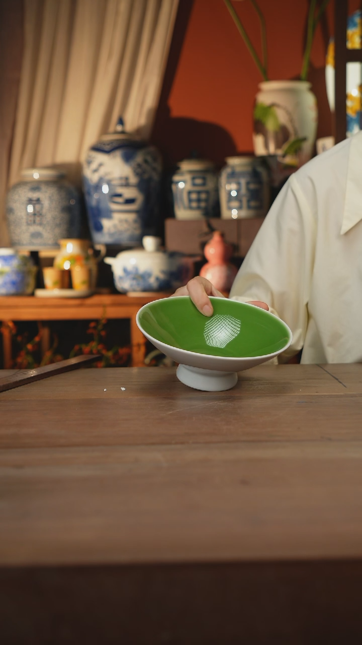 现代 景德镇设计师釉下手绘陶瓷餐具
