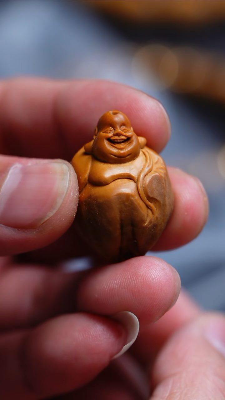 【闪购商品】橄榄核手串/手链自在弥勒