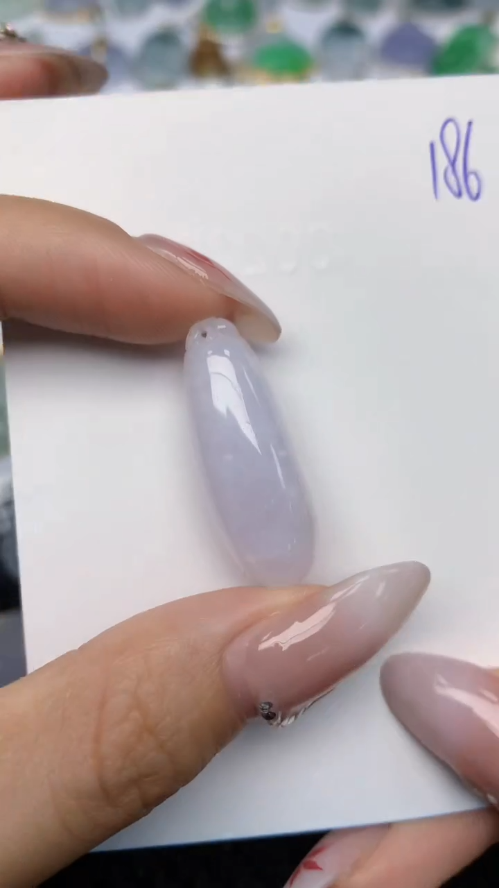 【闪购商品】翡翠颈饰18K金镶嵌天然翡翠a货