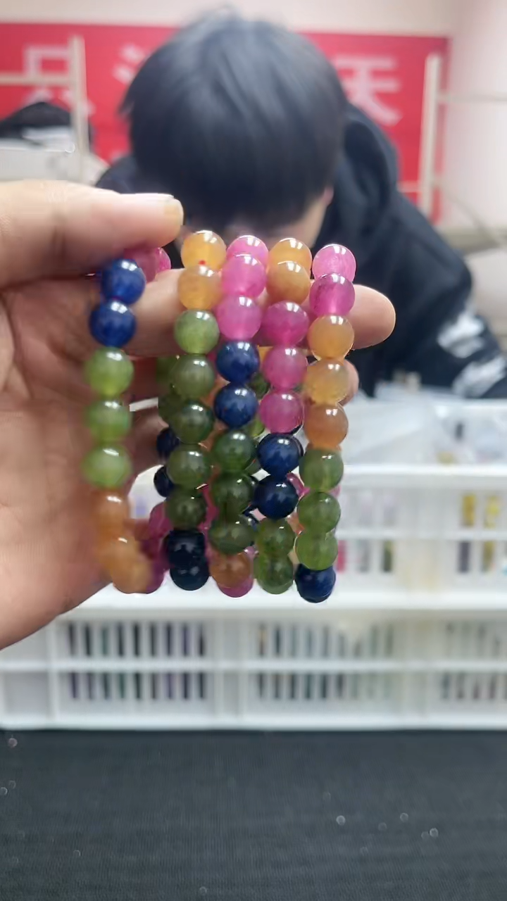 【闪购商品】碧玺手链未镶嵌精美手串25