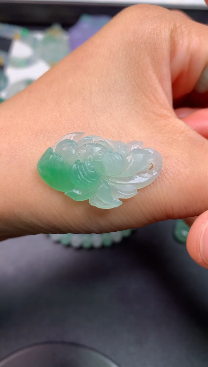 定制翡翠未镶嵌1002457154