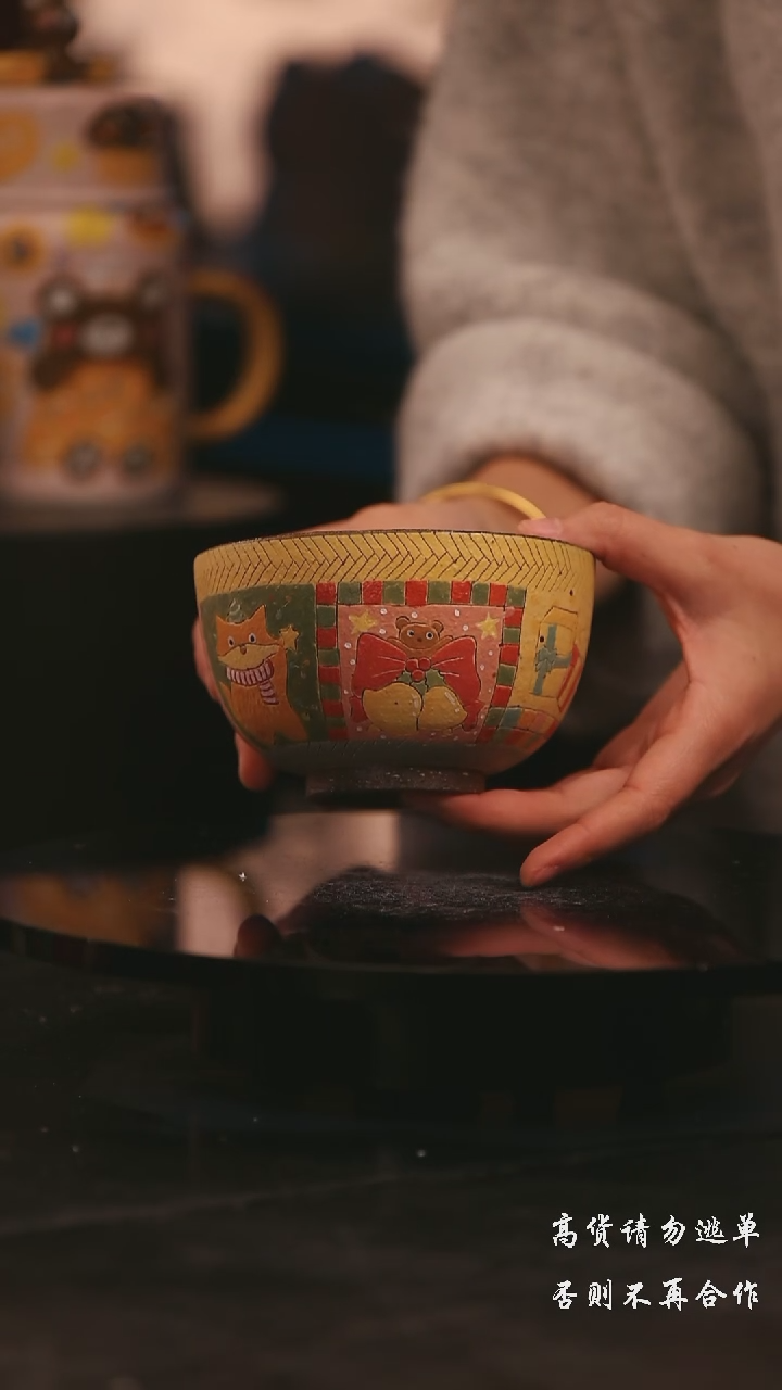 陶瓷景德镇可爱设计师款陶瓷 