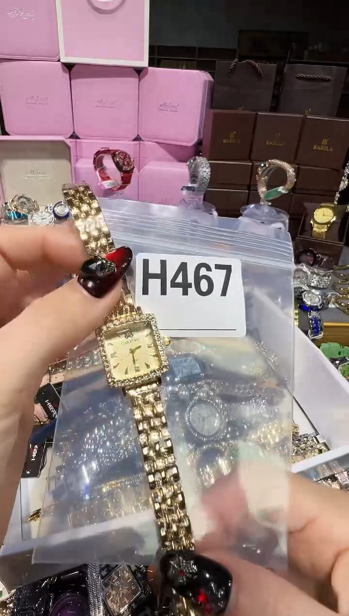 石英机芯不锈钢不锈钢直播定闪专用