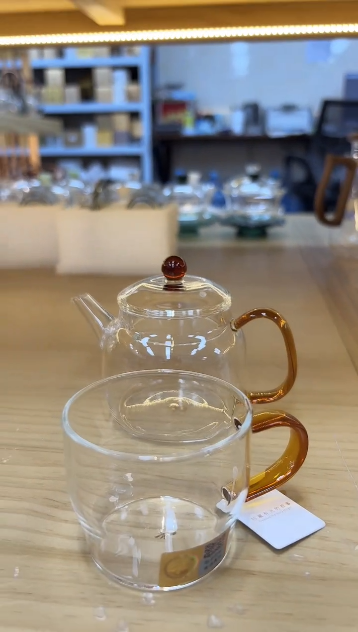 禾器言卿壶琥珀色+禾器清禾杯一个装