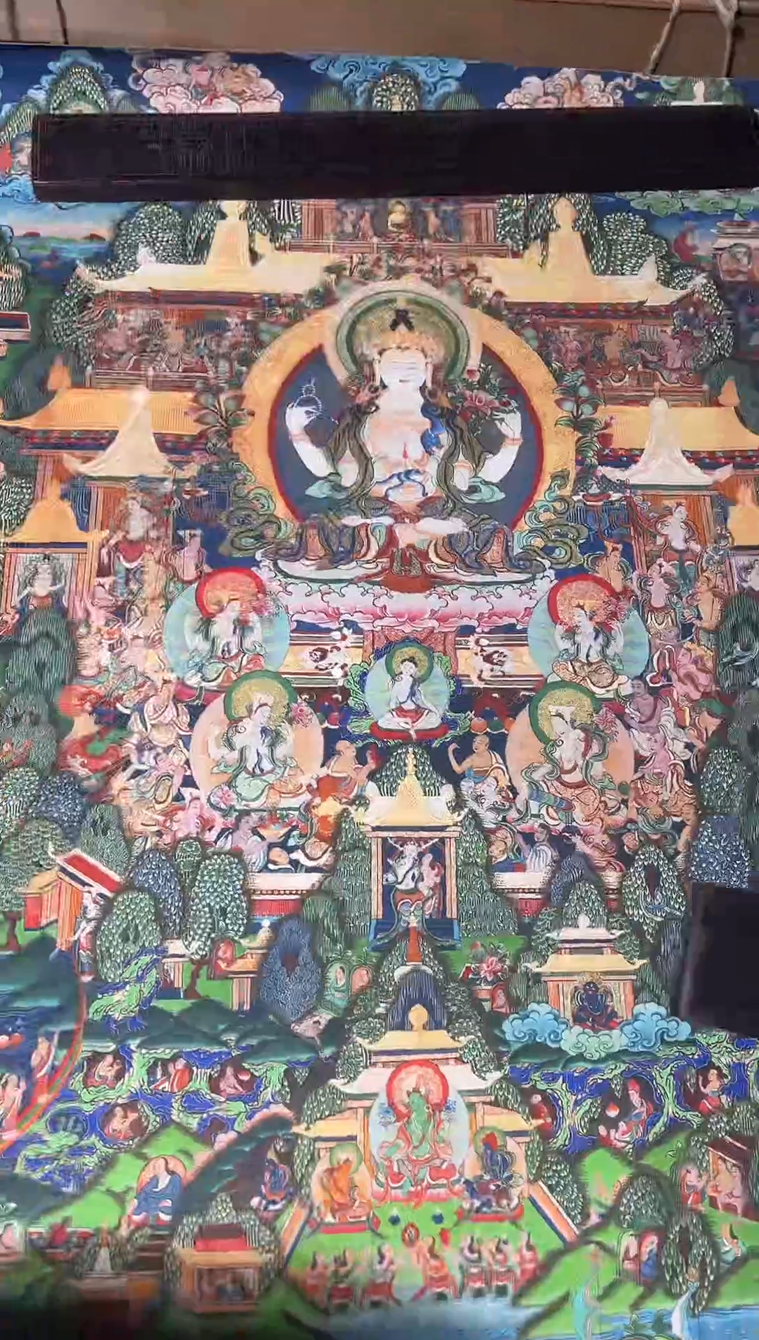 卷轴画东东唐卡tk16