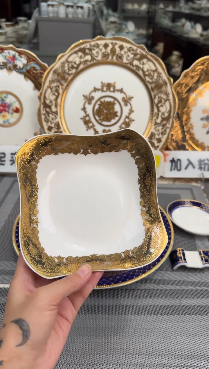 【闪购商品】瓷片6寸沙拉碗2个  福利价  福利价