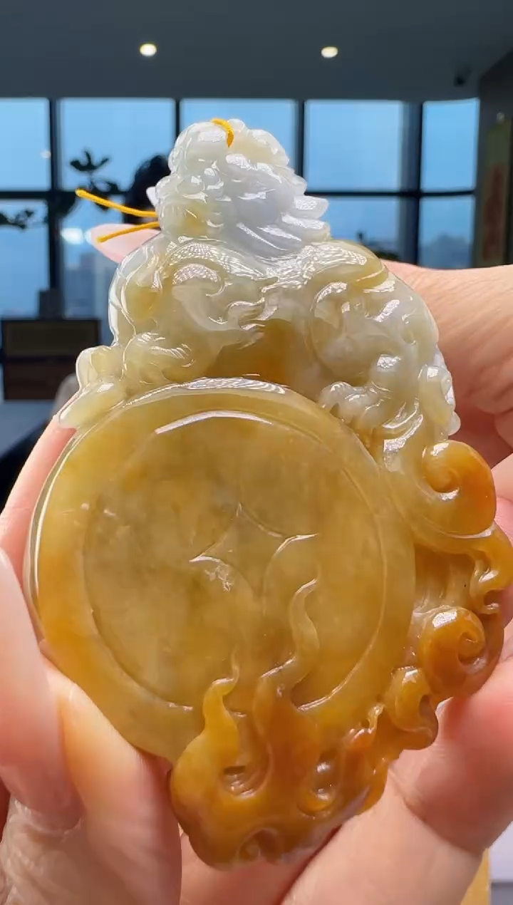 翡翠未镶嵌颈饰YJ@@960Q3J17080