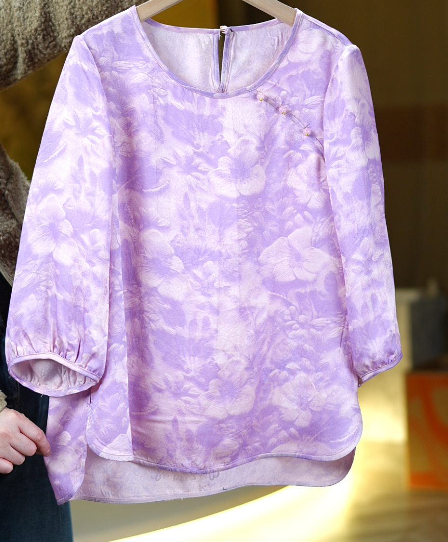 知念《非遗美学》2159国风复古简约大气上衣念