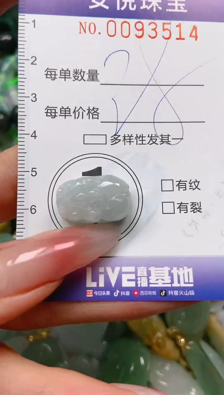 【闪购商品】翡翠颈饰未镶嵌闪购0093514