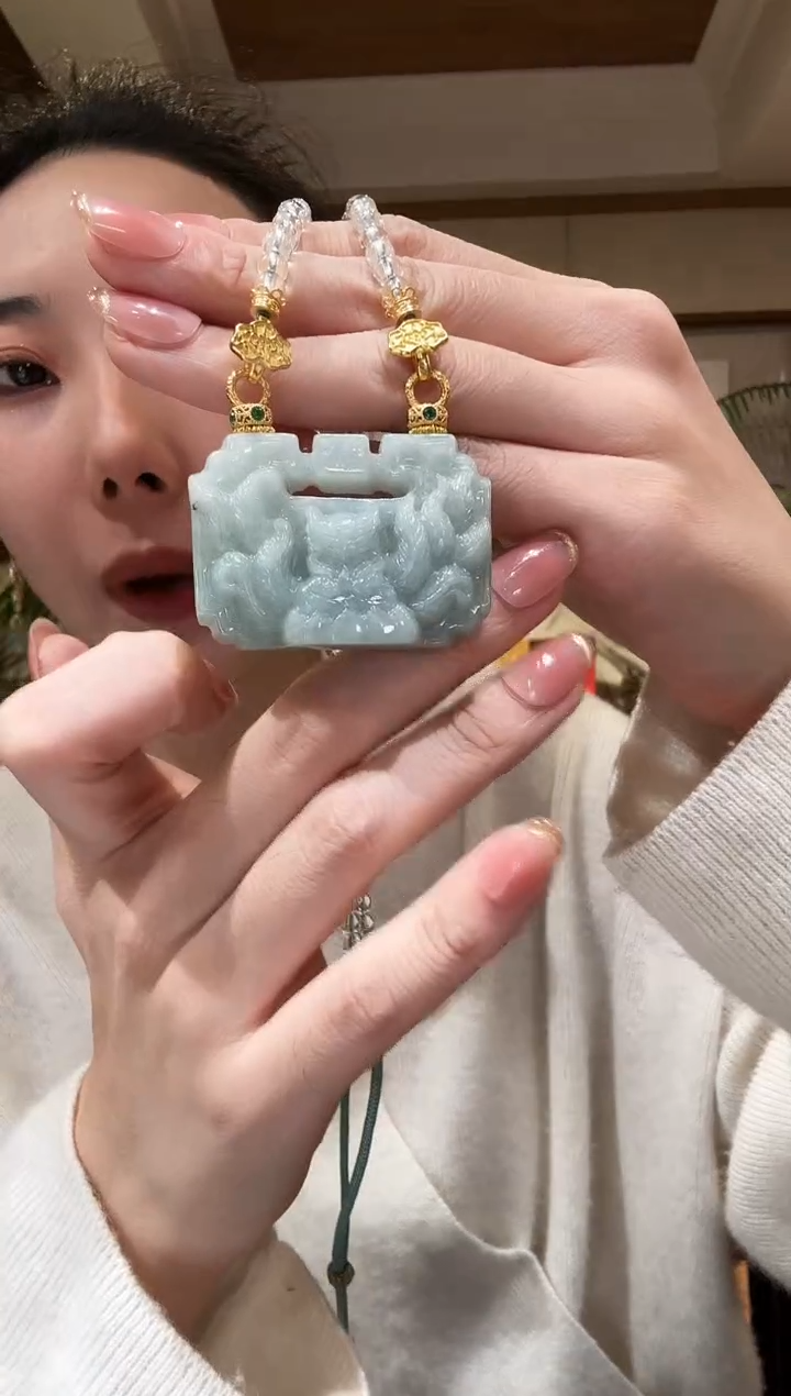 【闪购商品】翡翠颈饰未镶嵌国风