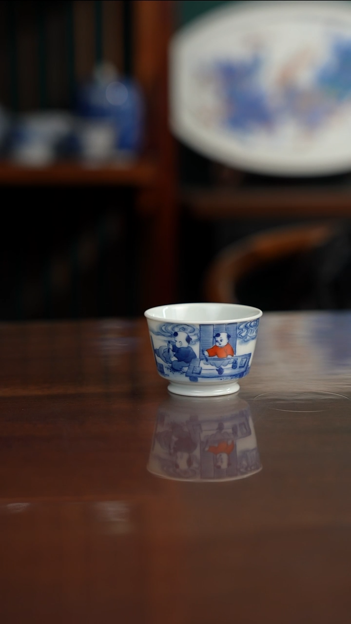 晓剑窑青花非遗传承人