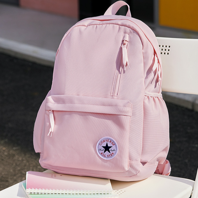 Converse匡威简约轻便男女休闲学生书包潮流红色书包5500新色