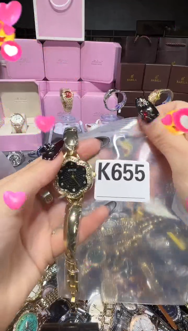 石英机芯不锈钢不锈钢直播定闪专用