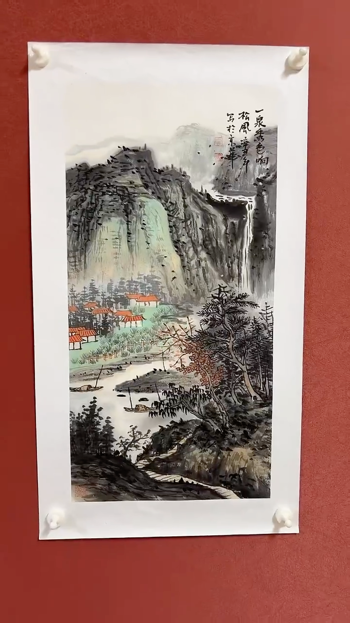 国画李会明国画作品
