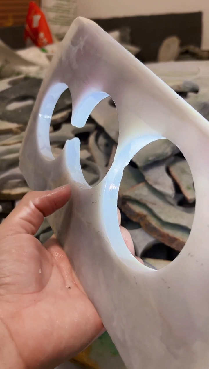 【闪购商品】翡翠颈饰未镶嵌A货白谭1756