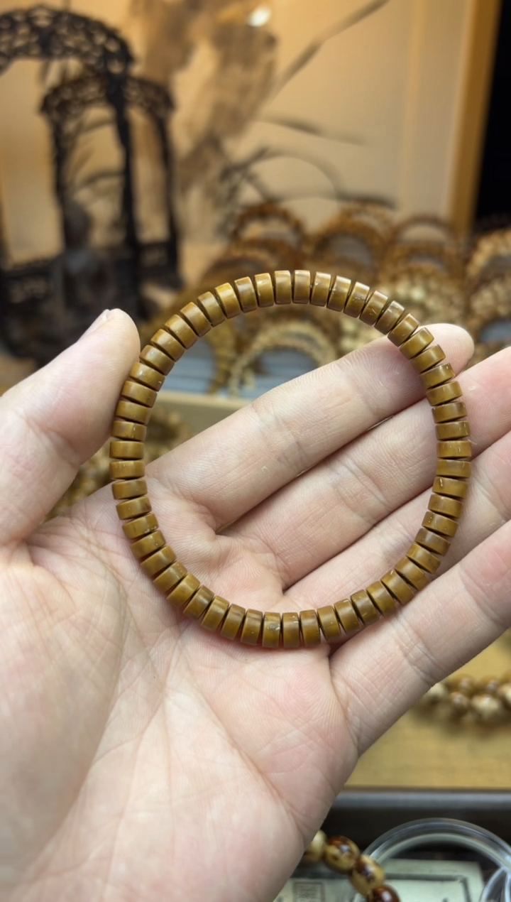 【闪购商品】紫金鼠手串7x3.5药片紫金鼠微瑕