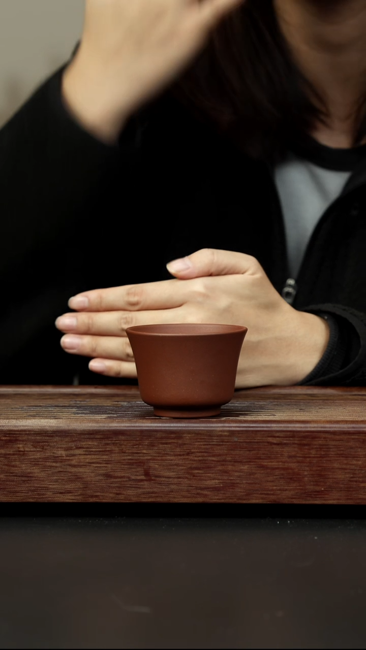 紫砂茶壶底槽清 风铃杯