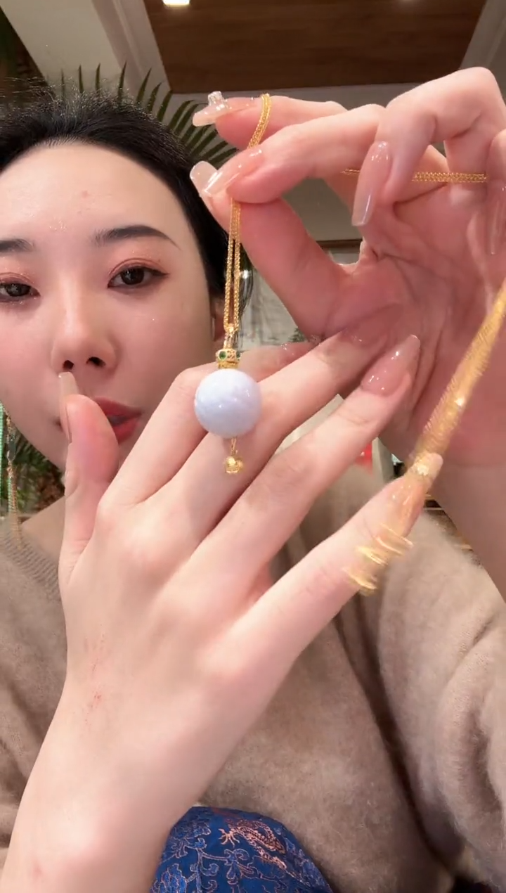 【闪购商品】翡翠颈饰未镶嵌国风