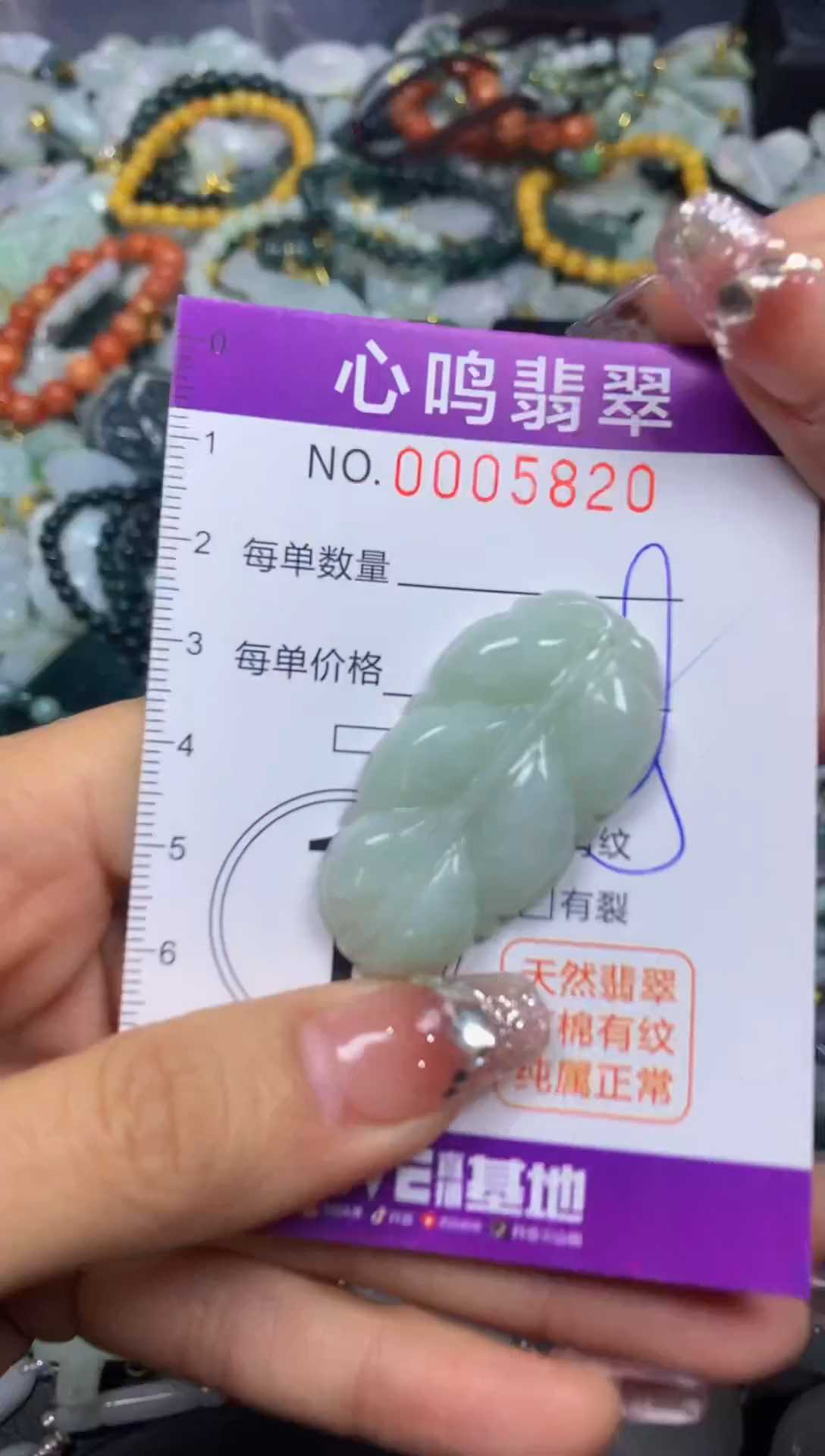 【闪购商品】翡翠颈饰未镶嵌闪购005820