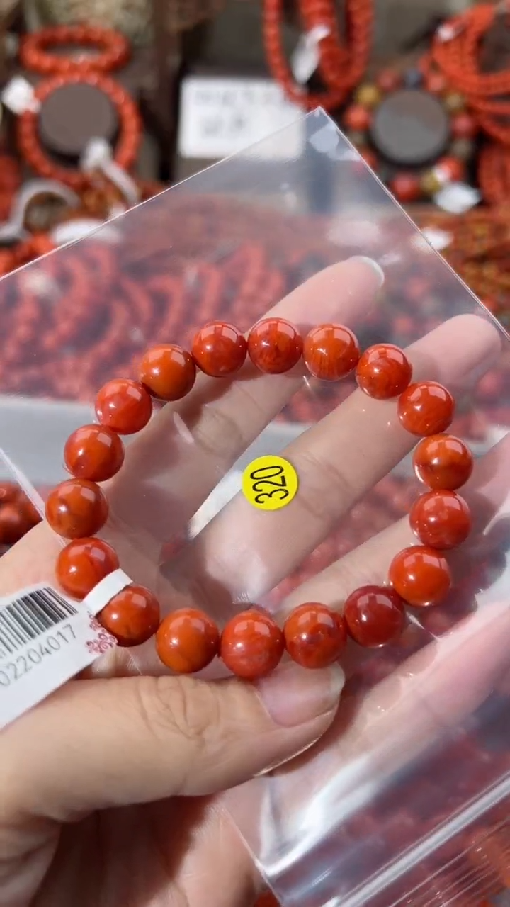 【闪购商品】南红玛瑙手串未镶嵌10