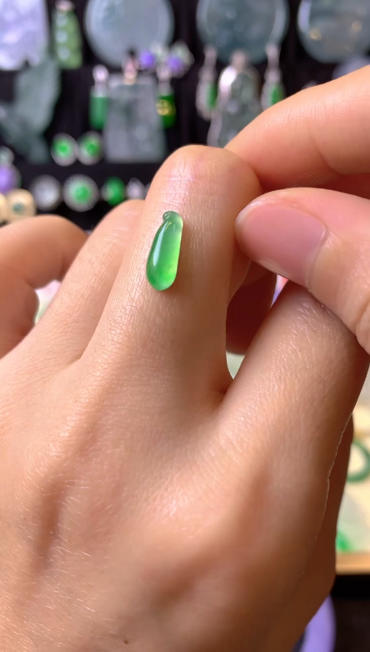 【闪购商品】定制翡翠未镶嵌1裸玉（客户意向镶嵌）