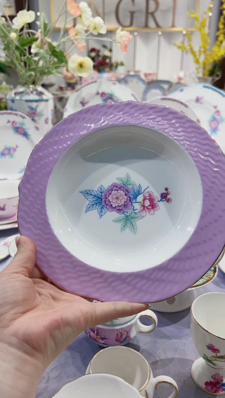 【闪购商品】骨瓷8寸汤盘