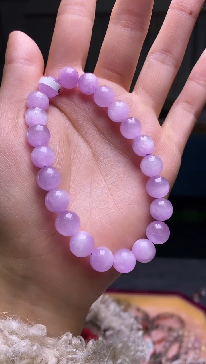 【闪购商品】锂辉石手串9/893未镶嵌多样性发一件