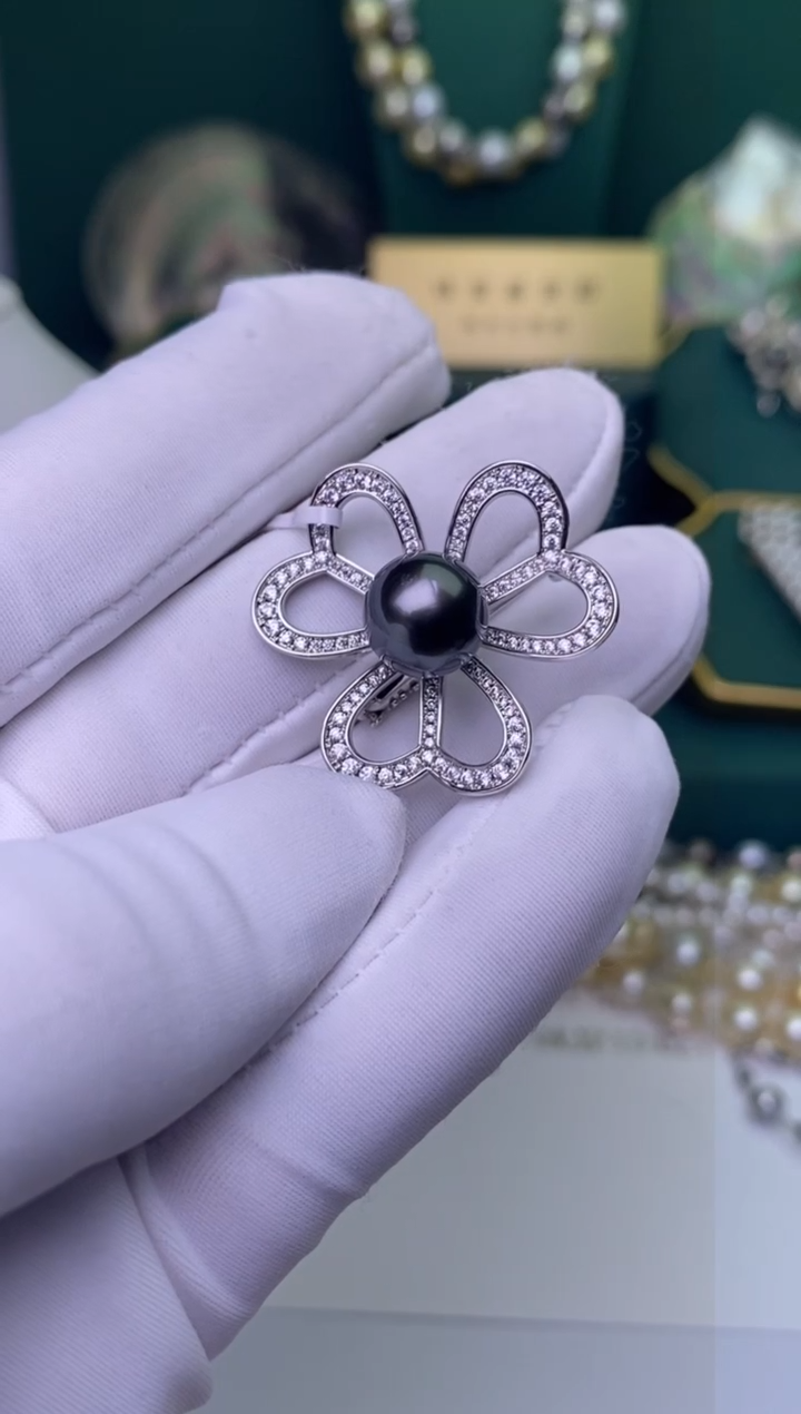 【闪购商品】海水珍珠胸饰未镶嵌1