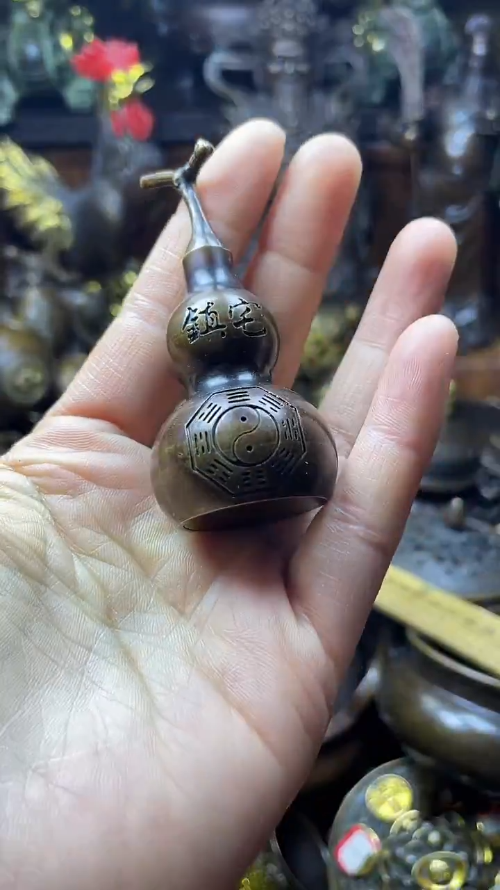 闪购链接，点击下单，有运费险，铜摆件