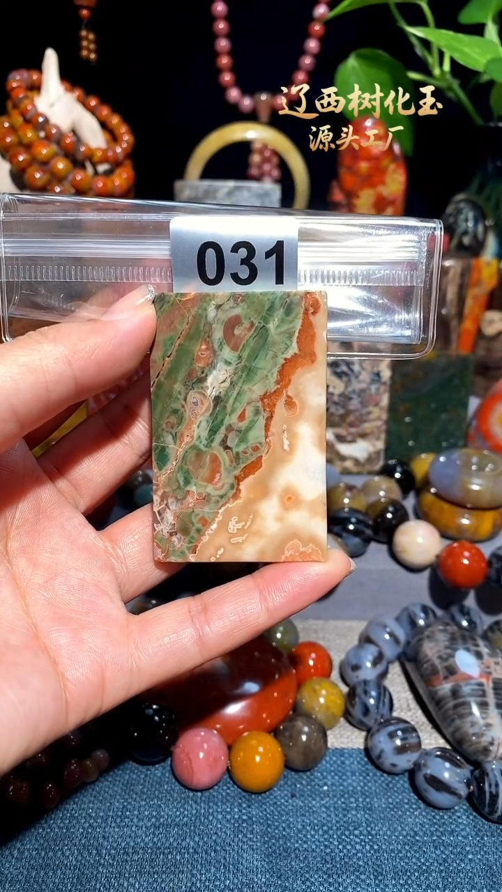 未镶嵌-硅化玉天然北票硅化玉吊坠