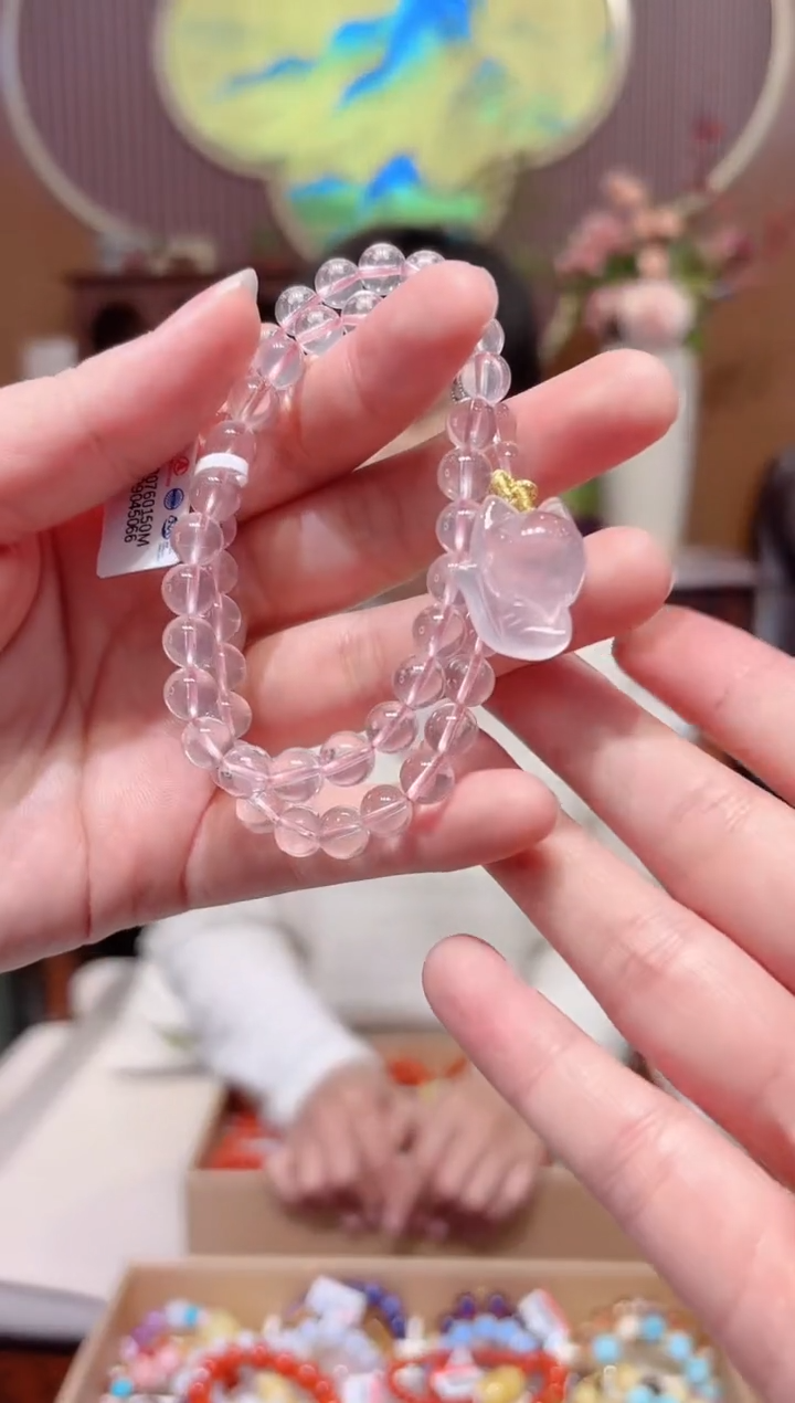 【闪购商品】水晶手串未镶嵌设计款珠串