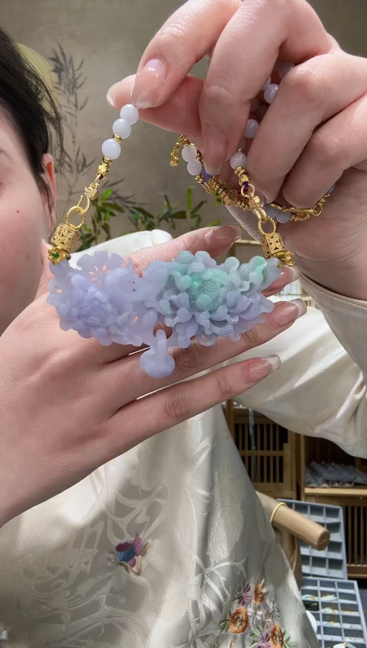 【闪购商品】翡翠颈饰未镶嵌吊坠