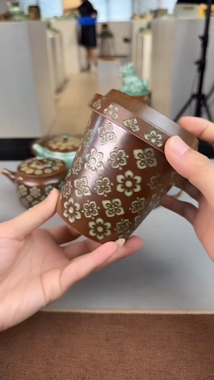 青瓷手工茶器包邮