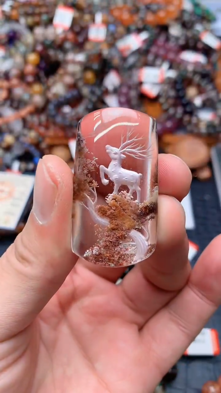 【闪购商品】水晶吊坠(赠链)未镶嵌天然145