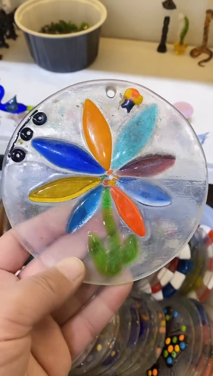 【闪购商品】琉璃手工艺品花片片