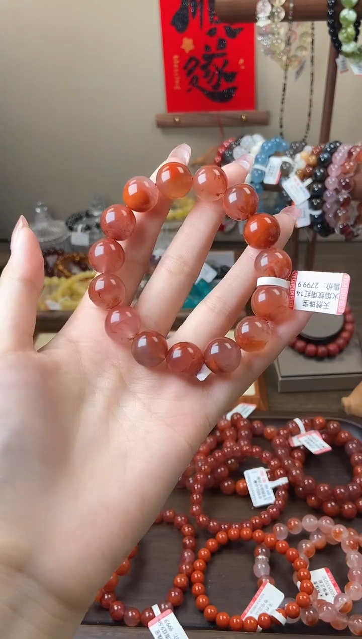 手链未镶嵌南红玛瑙14mm南红